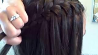 How to Create a DIY Waterfall Braid  | Cute Girls Hairstyles