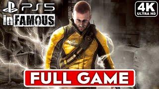 INFAMOUS 1 Gameplay Walkthrough FULL GAME [4K ULTRA HD PS5] - No Commentary
