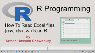 How To Read Excel Files (CSV, XLSX, XLS) in R