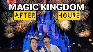 MAGIC KINGDOM AFTER HOURS was PACKED! | Disney World 2024