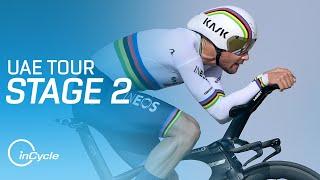 UAE Tour 2021 | Stage 2 Highlights | inCycle