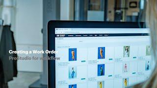 ProStudio for workflow: Creating a Work Order