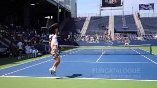 Tomáš Berdych Practice US Open 2014