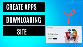 How to create app download website using wordpress | Rx Earn Cash