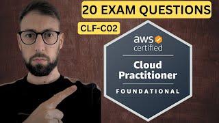 AWS Certified Cloud Practitioner 20 EXAM QUESTIONS