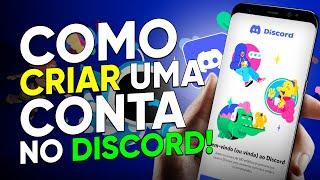 Como CRIAR uma CONTA no DISCORD pelo CELULAR em 2024!