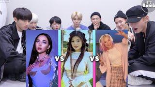 BTS REACTION Elsarca vs Kika Kiim vs Adaliatta