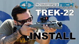 How To Install The Desert Tech Trek-22