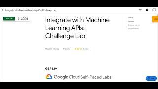 Integrate with Machine Learning APIs: Challenge Lab | Qwiklabs