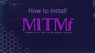 Man In The Middle   Installing MITMF