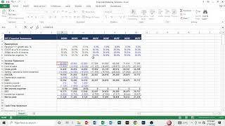 5.0 Cash Flow Statement - Projection