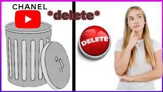 How To Delete YouTube channel 2022 || Channel Delete kaise kare