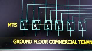 Wiring of 45 story CONDOMINIUM building, power SLD, feeder line, meter centers, lighting & c.o.