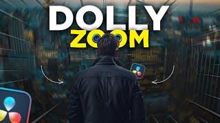 Dolly Zoom/ Vertigo Effect in Davinci Resolve | Full Tutorial |