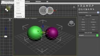 Объединение объектов в 3DsMax 2010 (9/42)