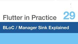 Flutter in Practice - E29: BLoC / Manager Sink Explained