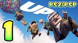 Disney Pixar's UP Walkthrough Part 1 (PS2, PC, PSP) Level 1 - Crash Landing