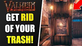 EASY Way To Get Rid Of Trash In Valheim | Short Guides