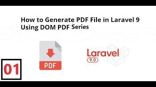(01) How to Generate PDF in Laravel with DOMPDF | Generate Pdf in Laravel