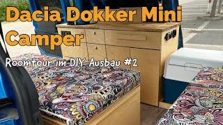 Dacia Dokker Mini Camper | ROOMTOUR im DIY Ausbau #2 | vanreif