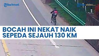 Ngambek Dimarahi Ibunya, Seorang Bocah 11 Tahun Nekat Naik Sepeda Sejauh 130 Km ke Rumah Neneknya