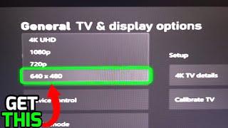 How To Enable LOW Resolution Mode on Xbox Series S & FIX Black Screen issue | Full Tutorial