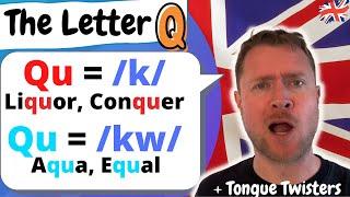 English Pronunciation  |  The Letter Q