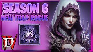 Diablo 4 Season 6 New DeathTrap Rogue Build Infinite Ultimate Spam : (PTR Beta Build)