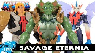 Savage Eternia MER-MAN HORDAK Netflix MOTU Animated Action Figures Review | Masters of the Universe