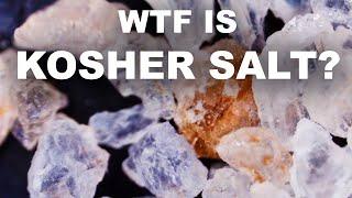 What is kosher salt, and why do (American) chefs love it?