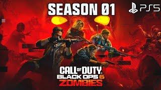 Call of Duty Black Ops 6 Season 1 Zombies Gameplay Walkthrough | Vault Edition BO6 Season 1 Gameplay