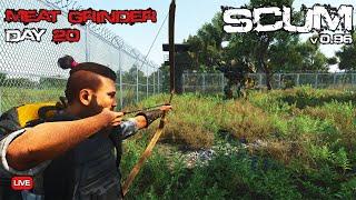 PVP Event 1st Hour & Hard Core Survival - Meat Grinder Day 20 - SCUM 0.96 - Live Stream -1K Sub Goal