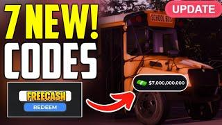 ️UPD!!NEW WORKING️CODES FOR SCHOOL BUS SIMULATOR 24 ROBLOX CODES 2025 - SBS24 CODE