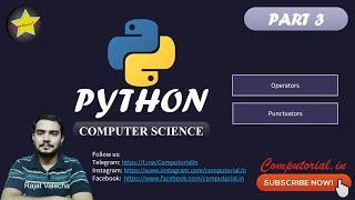 Operators and Punctuators in Python