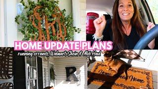 HOME UPDATE PLANS // WALMART, SHEIN & ALDI HAUL // APRIL AT HOME