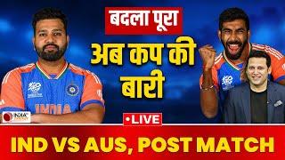 IND vs AUS Highlights: India vs Australia T20 World Cup 2024 Highlights | Today Match Highlights