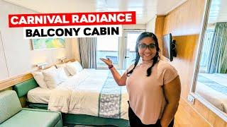 Carnival Radiance Balcony Cabin Tour