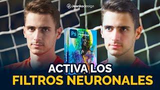 ACTIVA LOS FILTROS NEURONALES EN PHOTOSHOP - DESCARGA LOS NEURAL FILTERS [JEANKODESIGN ]