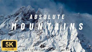 Absolute Mountains | Nature Videos in 5K | Ultra HD Drone Video 60FPS
