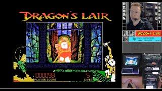 Dragon's Lair TI 99/4A - Unboxing and First Full Playthrough on Stream