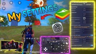 Bluestacks 5 Free Fire Best Custom Hud and Headshot Settings 2022  Bluestacks 5 headshot Sensitivity