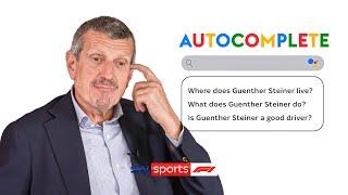 Guenther Steiner Answers the Web’s Most Searched Questions About Him | Autocomplete Challenge