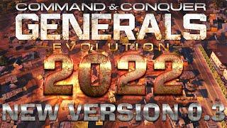 C&C Red Alert 3: Generals Evolution Mod 2022 BETA 0.3| The Legend Returns| New Official Release 2022