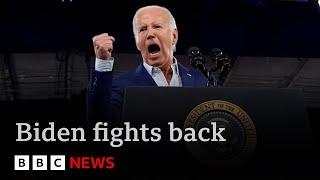 Biden on Debate:  “When you get knocked down you get back up” | BBC News