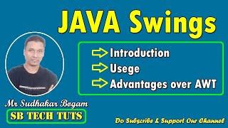 What is Swing in java | Java Swings | Java programming