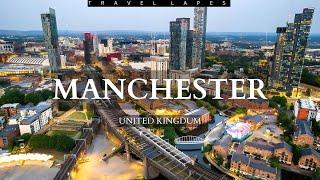 Manchester City in England | Manchester is the third largest city in the UK | By Drone |