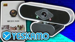 The YESKAMO 1080p Webcam is available NOW!  Unboxing & Review