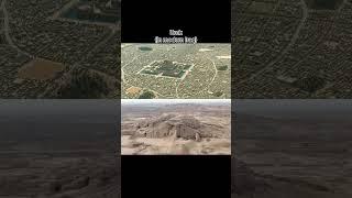 Ancient cities. Before and after. #history