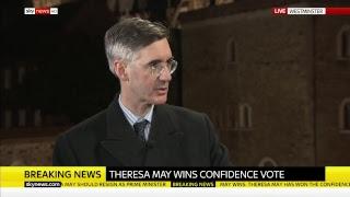 Theresa May wins no confidence vote