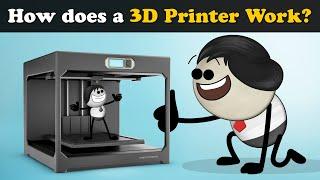 How does a 3D Printer Work? + more videos | #aumsum #kids #science #education #children